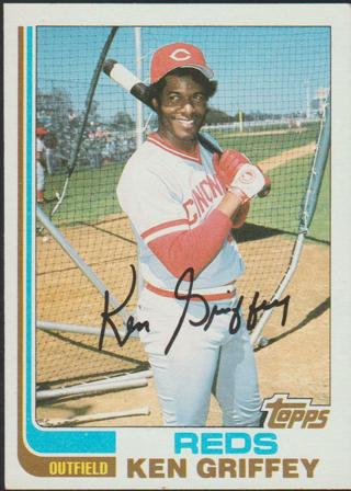 1982 Topps Ken Griffey 620 Cincinnati Reds