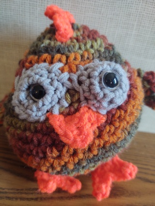 Hand Crocheted Amigurumi Owl