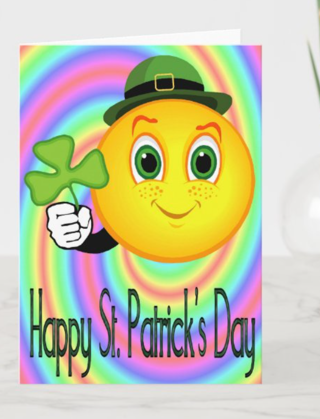 1 Happy St. Patrick's Day Greeting Card