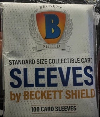 Beckett Shield Standard Size Sleeves (100)