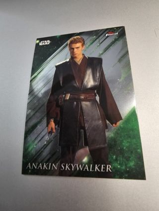 2018 Star Wars Anakin Skywalker card Topps Finest