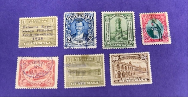 Guatemala  stamp lot