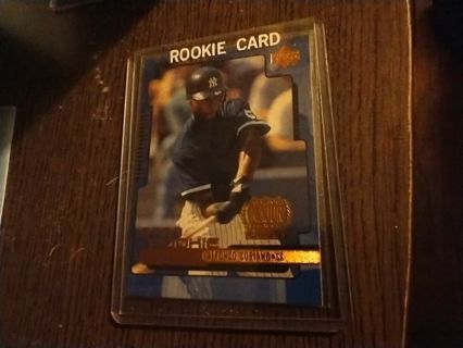 Alphonso Soriano Rookie Card Gold Upper Deck 1999 Yankees