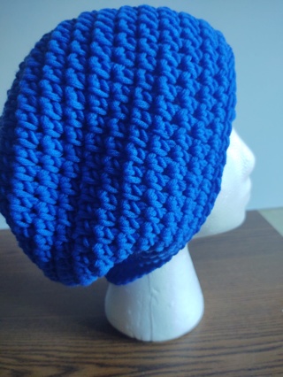 Hand Crocheted Slouch Hat 