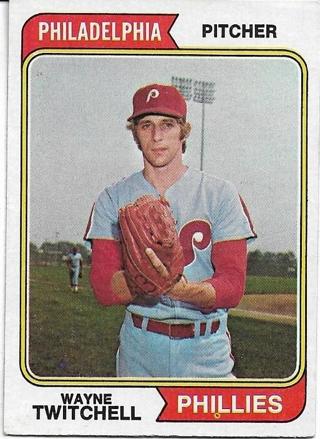 1974 TOPPS WAYNE TWITCHELL CARD