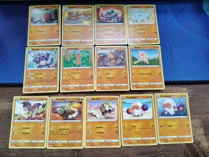 Pokemon Sword and Shield Ground Cards