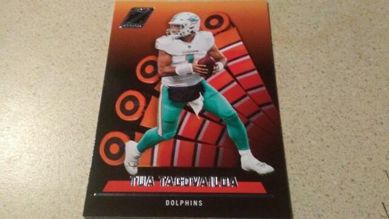 2022 PANINI ZENITH TUA TAGOVAILOA MIAMI DOLPHINS FOOTBALL CARD# 5