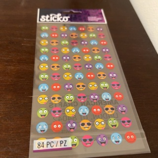 Sticko happy face stickers 