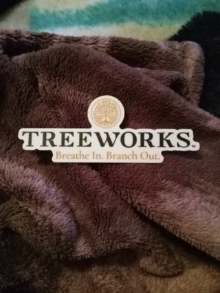 Tree works Decal Sticker as shown
