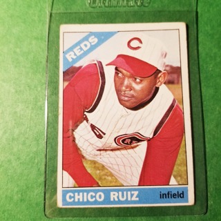 1966 - TOPPS BASEBALL CARD NO. 159 - CHICO RUIZ - REDS