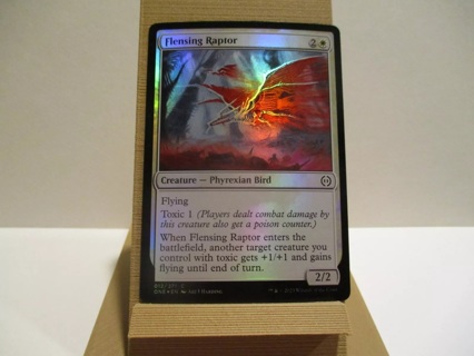 Flensing Raptor MTG Magic the Gathering Phyrexia Foil Card 012