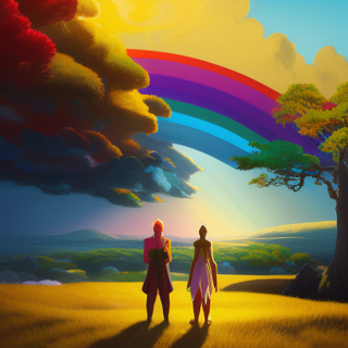 Listia Digital Collectible: Enjoying The Rainbow Together
