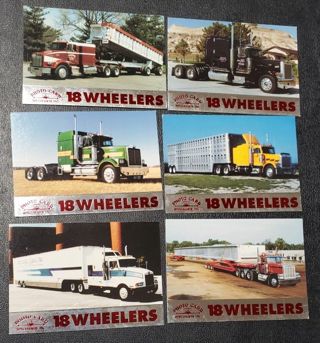 6 18 Wheelers Photo Cards
