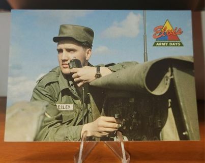 1992 The River Group Elvis Presley "Army Days" Card #56