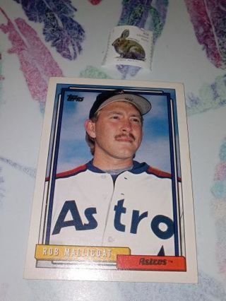 Baseball Topps Rob Mallicoat Astro Card