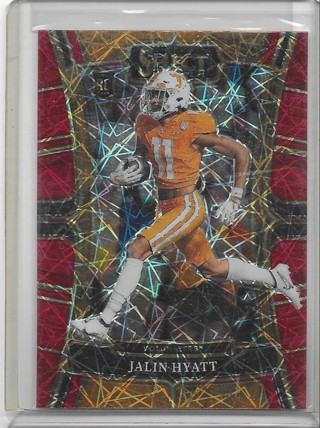 Jalin Hyatt 2023 Select Draft Prizm Red Laser #8