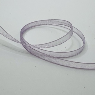 Light Purple Organdy 1/4” Wide Ribbon 