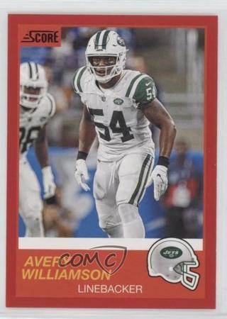 2019 Score Red Avery Williamson #159