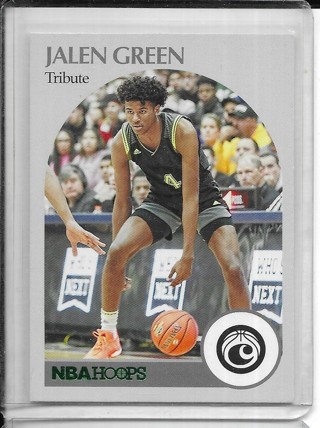 Jalen Green 2021-22 Chronicles Hoops Retro Green #54