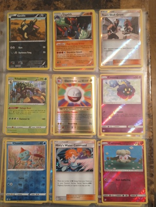 set of 9 pokemon cards free shipping