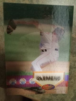 1994 SPORTFLICS MOTION CARD ROGER CLEMENS BOSTON RED SOX BASEBALL CARD# 15