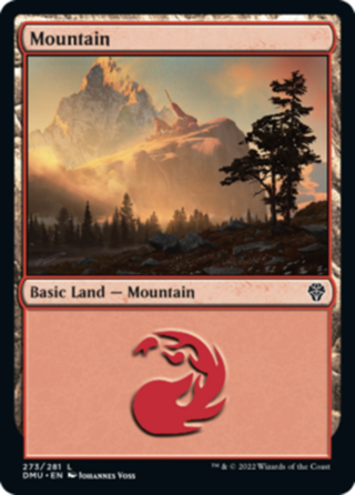  MTG 273/281  Mountain Foil 