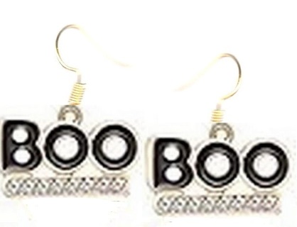 GP ENAMEL BOO EARRINGS (PLEASE READ DESCRIPTION