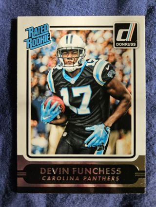 2015 Donruss Rated Rookie Devin Funchess