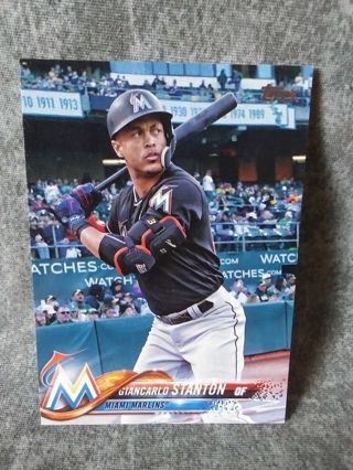 Baseball Trading Card Topps Giancarlo Stanton