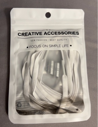 New: Set of White Tieless,Adjustable, Elastic, Mesh & Rubber Shoe Laces w/Buckle. Save Time, Energy 
