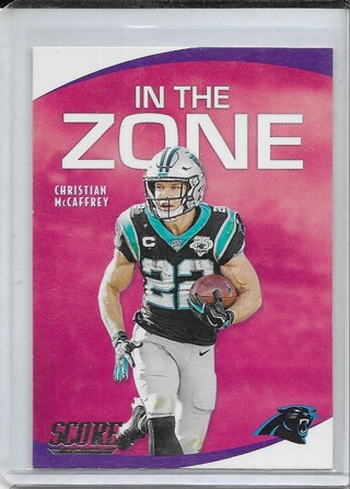 Christian McCaffrey 2020 Score In the Zone #IZ-CM