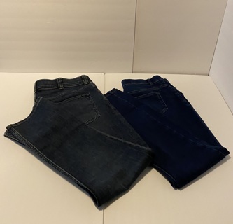 NEW, Women’s Blue Jeans, Lot of (2)