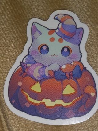 Cat Cute new 1⃣ vinyl sticker no refunds regular mail only Very nice these are all nice