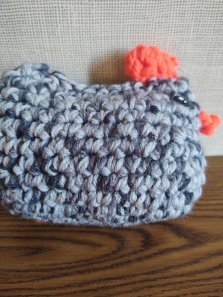 Hand Crocheted Amigurumi Chicken 