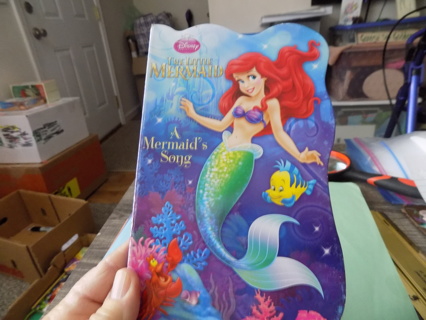 Disney's The Little Mermaid A Mermaids Song book hard copy