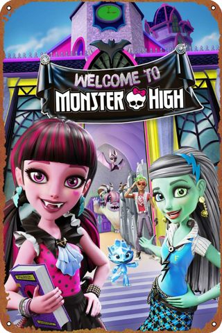 "Monster High: Welcome to Monster High" HD "Vudu or Movies Anywhere" Digital Code