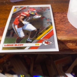 2019 panini donruss optic lesean McCoy football card 