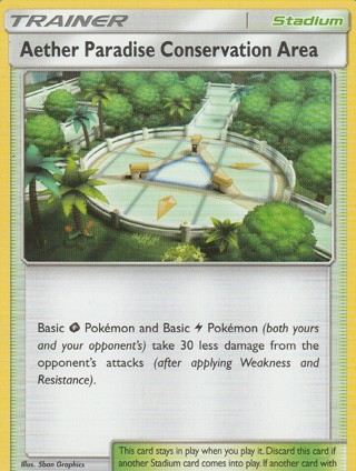 Pokemon Card: Aether Paradise Conservation Area