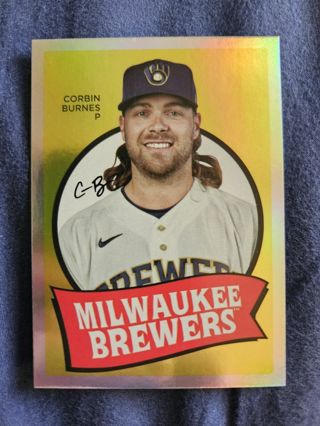 2023 Topps Archives 1969 Topps Corbin Burnes