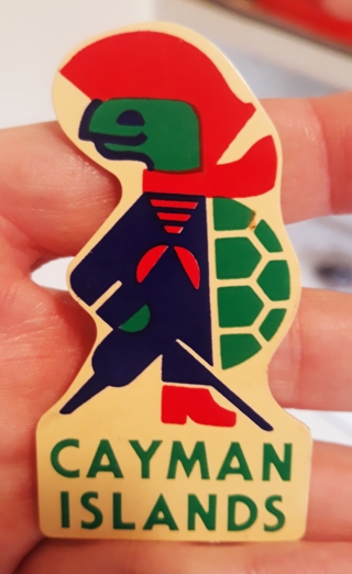 Cayman Islands Turtle magnet