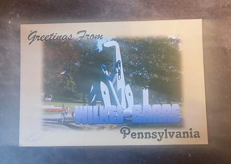 Greetings From Wilkes-Barre Postcard 