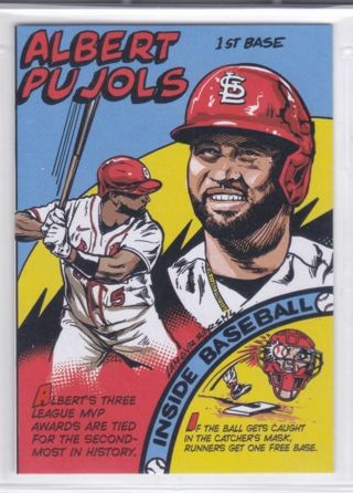 Albert Pujols 2023 Topps Archives 1979 Topps Comics St. Louis Cardinals