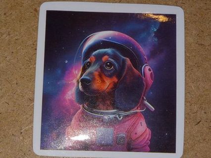 Adorable one small vinyl sticker no refunds regular mail only Very nice quality!