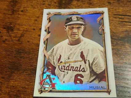 2023 Allen and ginter Stan Musial St. Louis Cardinals silver foil