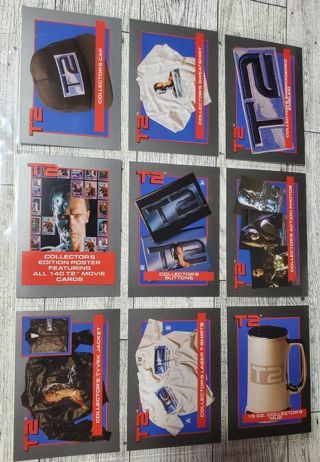 9 T2 Merchandise Cards