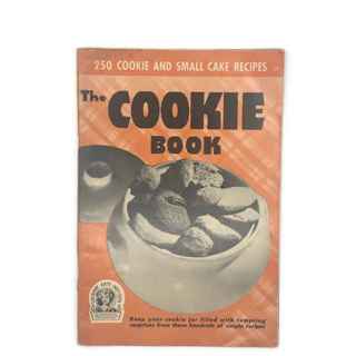 VINTAGE 1940 THE COOKIE BOOK COOKBOOK