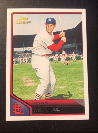 2011 Topps Lineage Stan Musial 