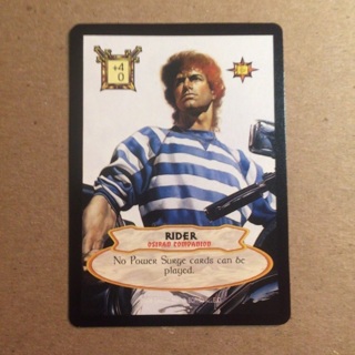1995 Hyborian Gates Collectible Game Trading Card | RIDER (Osiran Companion)