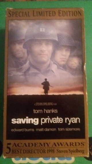 vhs saving private ryan free shipping