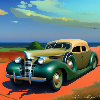 Listia Digital Collectible: 1940 Dream Car